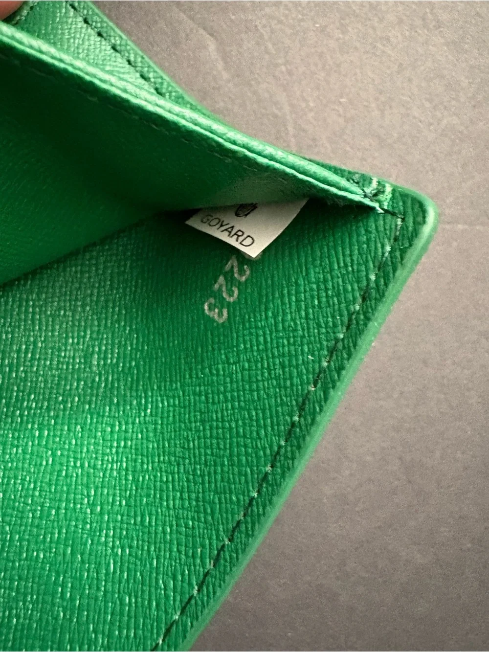 Fashion Men’s Green Bifold Wallet Multicolored Print